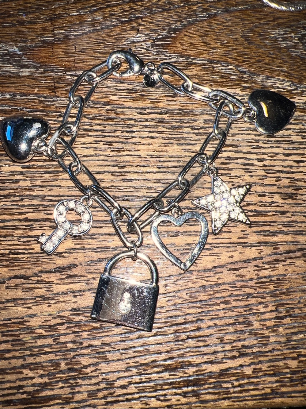 Park Lane puffy heart bracelet